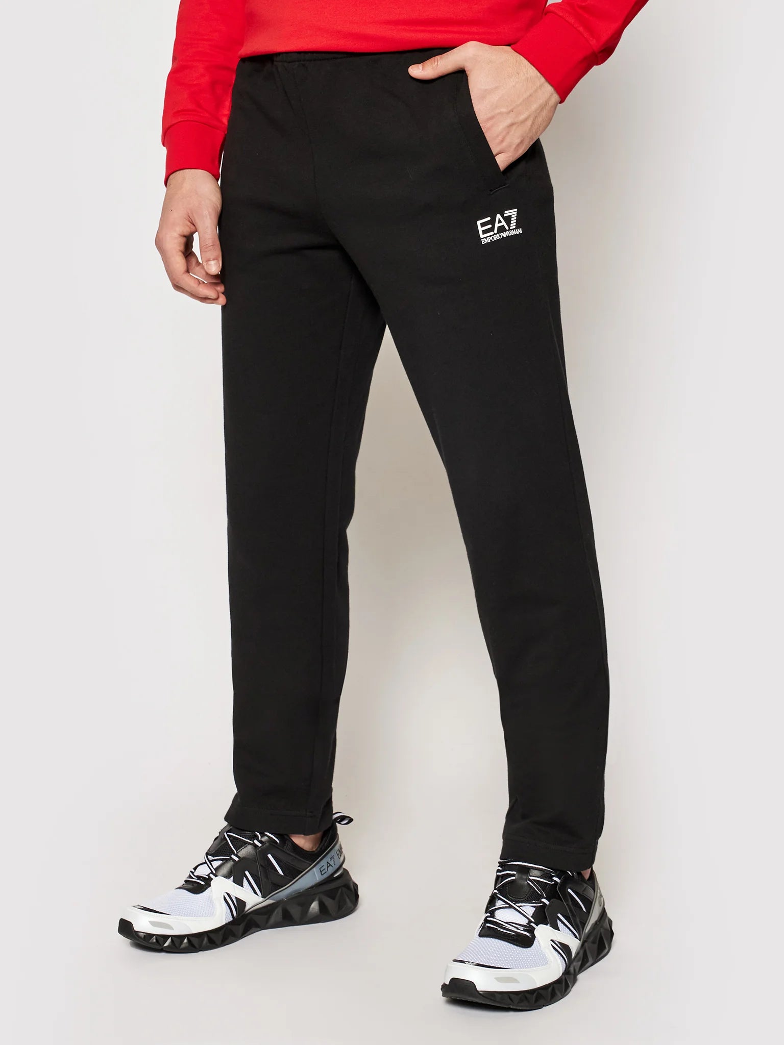 EA7,  Black Core Logo Sweatpants