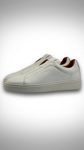 Pedro, White Stitch Sneakers