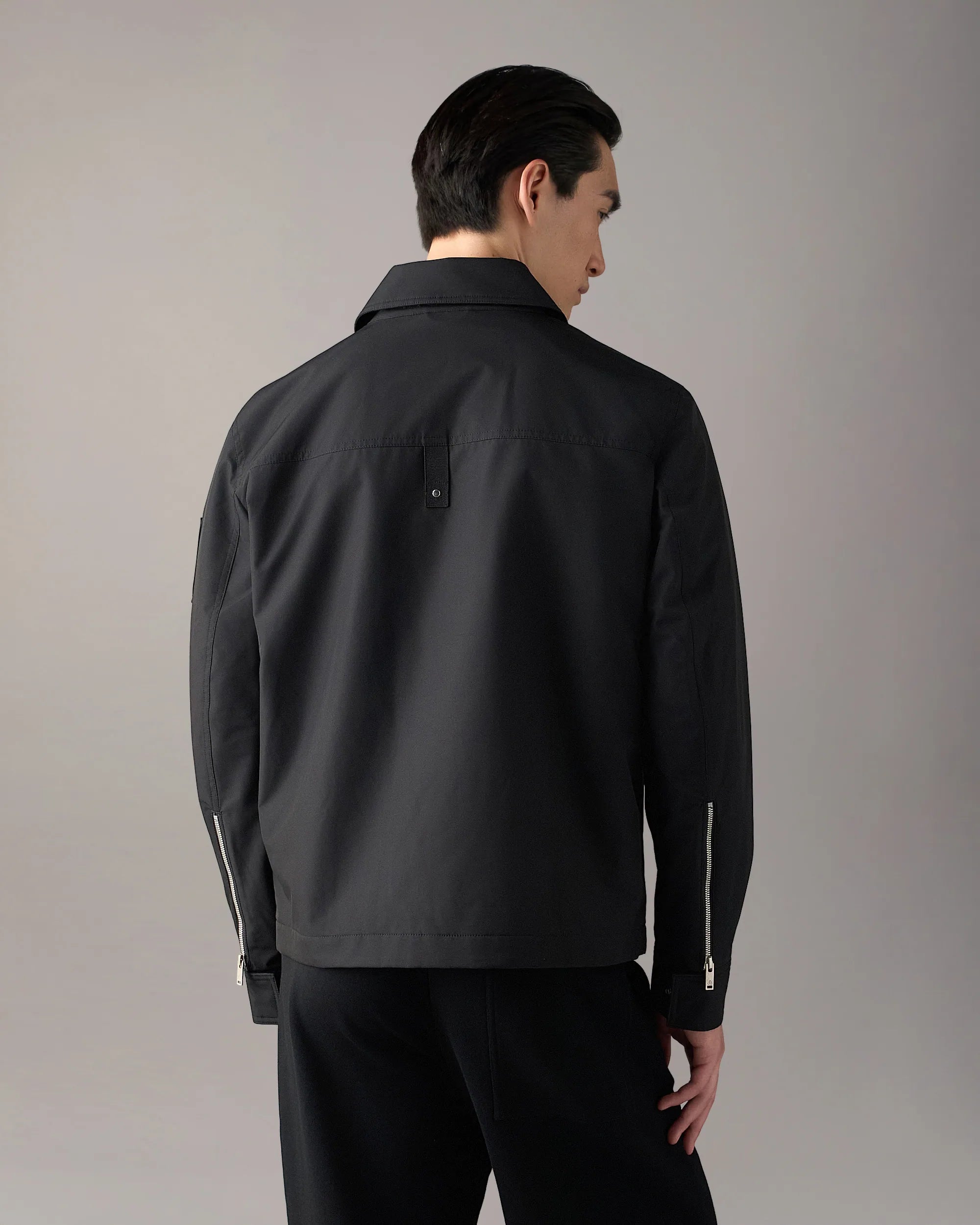 Moose Knuckles, Black Jacques Shirt  Jacket