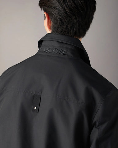 Moose Knuckles, Black Jacques Shirt  Jacket