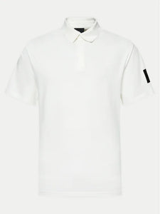 North Sails By Maserati, White Polo Shirt With Hidden Placket