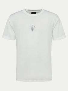 North Sails By Maserati, White T-shirt with front trident