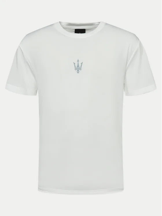 North Sails By Maserati, White T-shirt with front trident