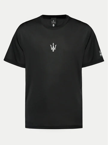 North Sails By Maserati, Black T-shirt with front trident