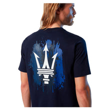 Load image into Gallery viewer, North Sails By Maserati, Navy Organic Jersey T-Shirt designed B Special Logo On The Back
