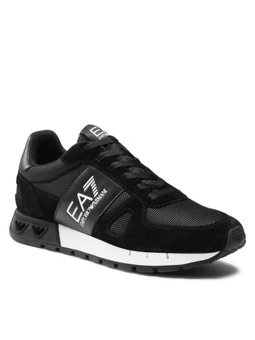 Emporio Armani, Black And White Sneakers