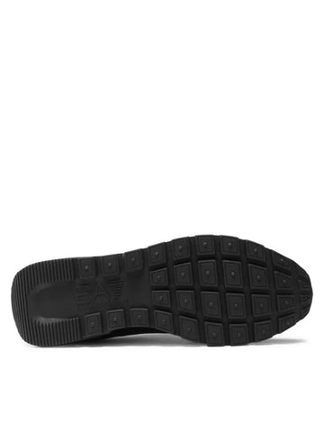Emporio Armani, Black And White Sneakers