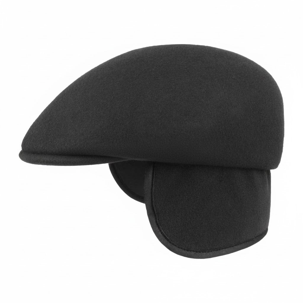 Gustav Müller, Premium Water-Repellent Crushable Grey Wool Hat