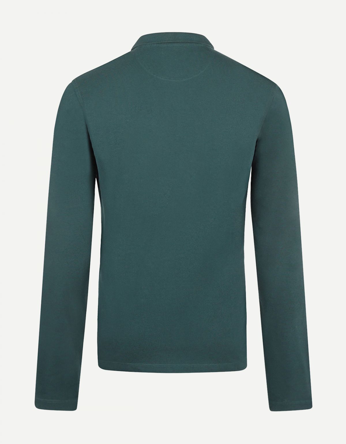 McGregor, Long Sleeves Pique Green Polo Shirt