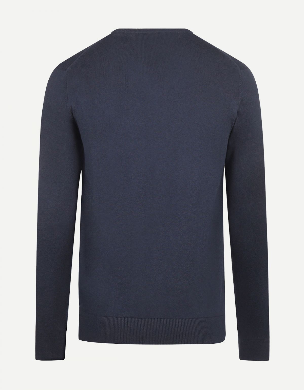 McGregor,  V-Neck Cotton/Merino Navy Sweater