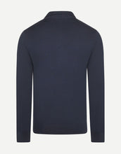 Load image into Gallery viewer, McGregor, Merino Blend  Half Zip Navy Sweater
