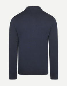 McGregor, Merino Blend  Half Zip Navy Sweater