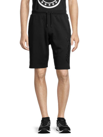 Plein Sport, Black Signature Shorts
