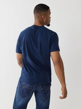 Load image into Gallery viewer, True Religion, Navy Yellow Logo Tee
