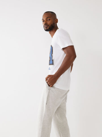 True Religion, TR Logo White Tee