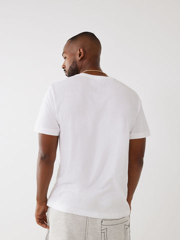True Religion, TR Logo White Tee
