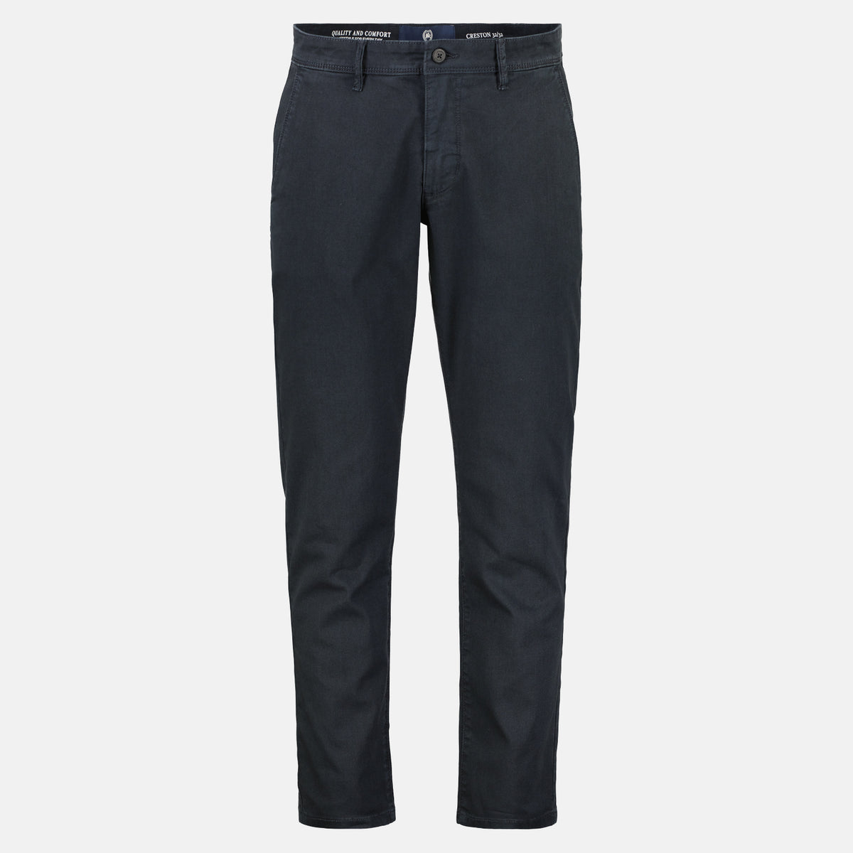 Lerros, Navy Micro structured Slim-Fitting Chinos