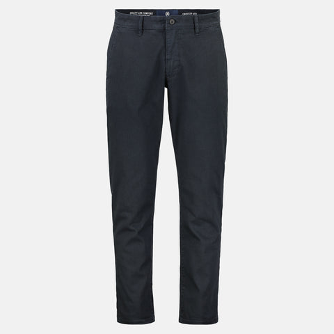 Lerros, Navy Micro structured Slim-Fitting Chinos