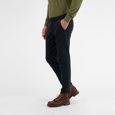 Lerros, Navy Micro structured Slim-Fitting Chinos