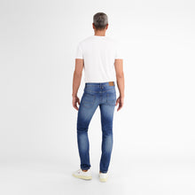 Load image into Gallery viewer, Lerros,Crimson Blue 5-pocket Stretch Slim Fit Denim
