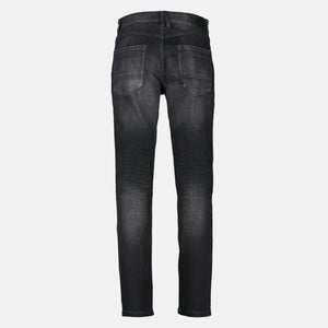 Lerros,5-Pocket-Denim In Used-Look, RELAXED FIT, black