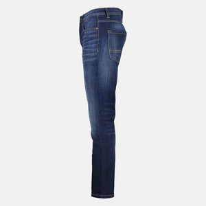 Lerros, 5-Pocket-Denim in Used-Look, RELAXED FIT, blue