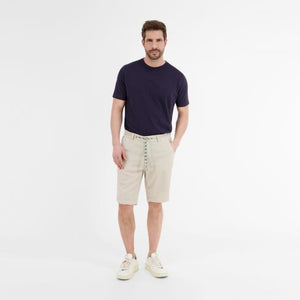 Lerros, Beige  Casual Shorts With Drawstring
