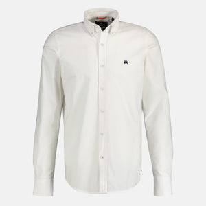 Lerros, White Plain Oxford Shirt