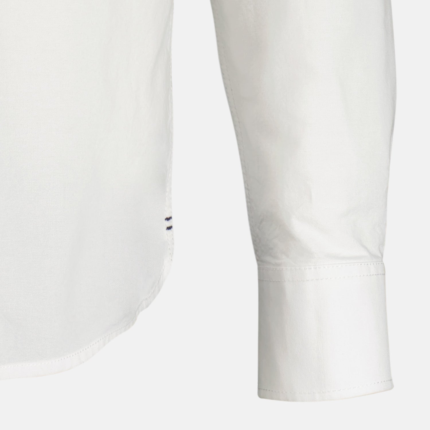 Lerros, White Plain Oxford Shirt