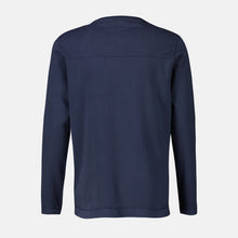 Load image into Gallery viewer, Lerros, Long-sleeve, Navy Plain-Colored T-Shirt
