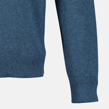 Load image into Gallery viewer, Lerros, Flat Knit Quality Blue Turtleneck Sweater
