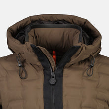 Load image into Gallery viewer, Lerros, Cognac Quilted Jacket With Hood
