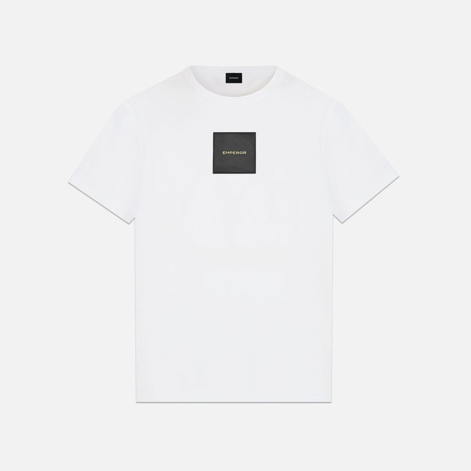 Emperor, Patch Logo White T-Shirt