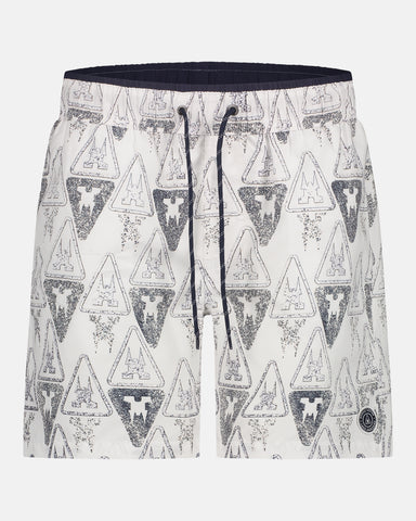 Gaastra, Golden White And Navy SwimShort