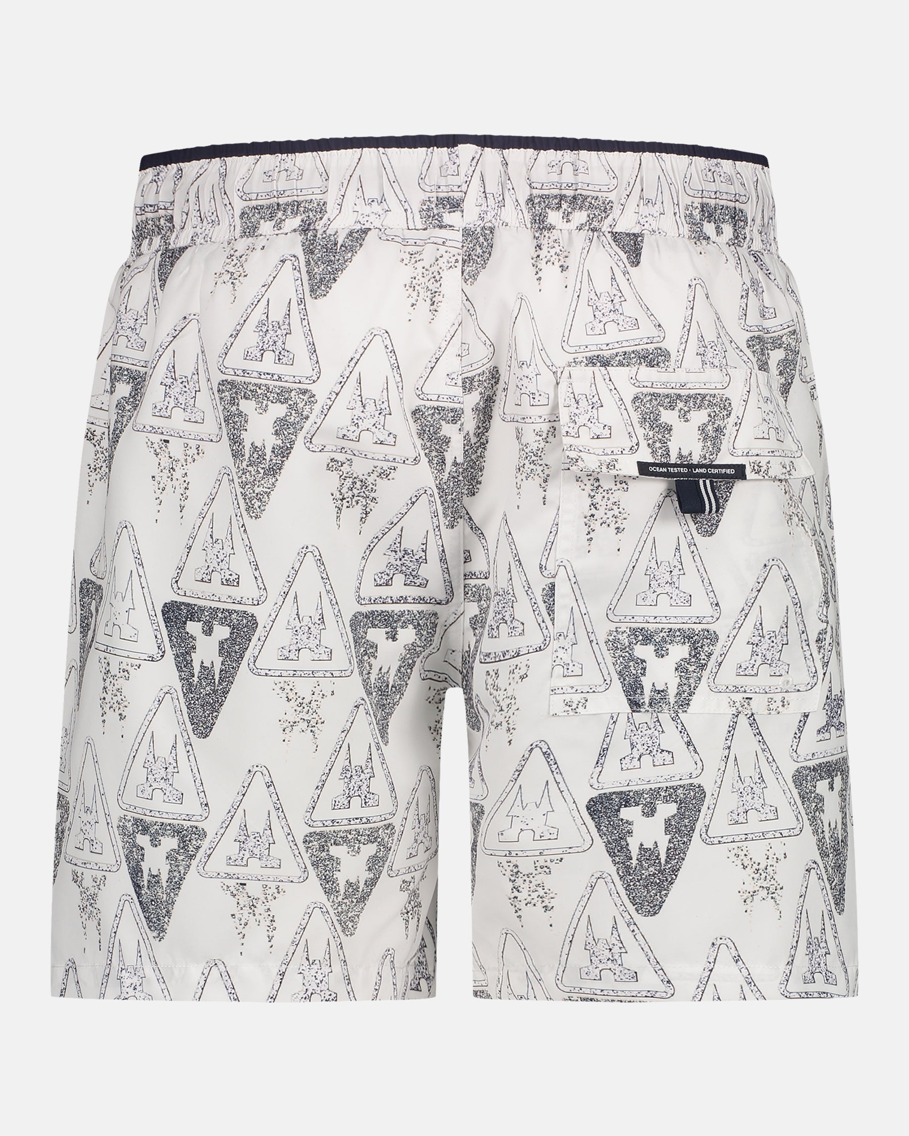 Gaastra, Golden White And Navy SwimShort