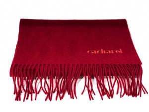 Cacharel, Red Wool Scarf