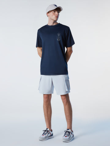 North Sails By Maserati, Navy Recycled Jersey T-Shirt
