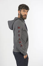 Load image into Gallery viewer, Marina Militare, Hooded Open Sweatshirt
