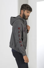 Load image into Gallery viewer, Marina Militare, Hooded Open Sweatshirt
