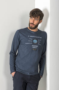 Aviazione Navale, Navy Long Sleeve T-Shirt