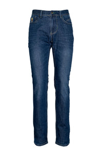 Marina Militare, Medium Wash Denim Jeans In Stretch Cotton