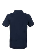 Load image into Gallery viewer, Marina Militare,Stretch Piquet Navy Basic Polo
