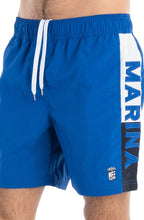 Load image into Gallery viewer, Marina Militare,Royal Blue Swimming Shorts With Patchwork
