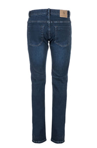 Marina Militare, Stretch Cotton Dark Navy Denim Jeans