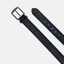 Load image into Gallery viewer, Lerros, Navy  James Leather Belt
