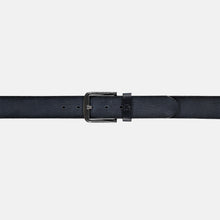 Load image into Gallery viewer, Lerros, Navy  James Leather Belt
