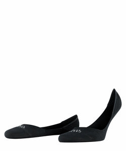 Falke, Invisible Black Socks Step