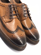 Load image into Gallery viewer, Pedro, Brown Brogue Shoes
