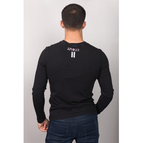 Aeronautica Militare,Long Sleeve T-shirt dedicated to the G-91 Y Yankee plane