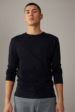 Load image into Gallery viewer, Strellson, Long Sleeve Navy Tyler T-Shirt
